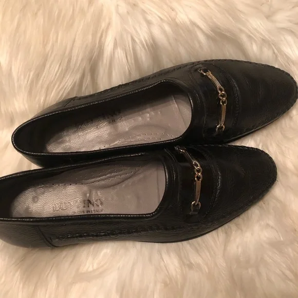 Bottino | Shoes | Bottino Black Leather Slip On Shoes Mens  display picture 1